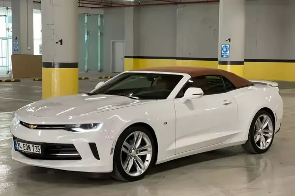 Chevrolet Camaro for rent in Turkey