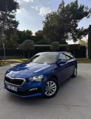 Skoda Scala for rent in Turkey